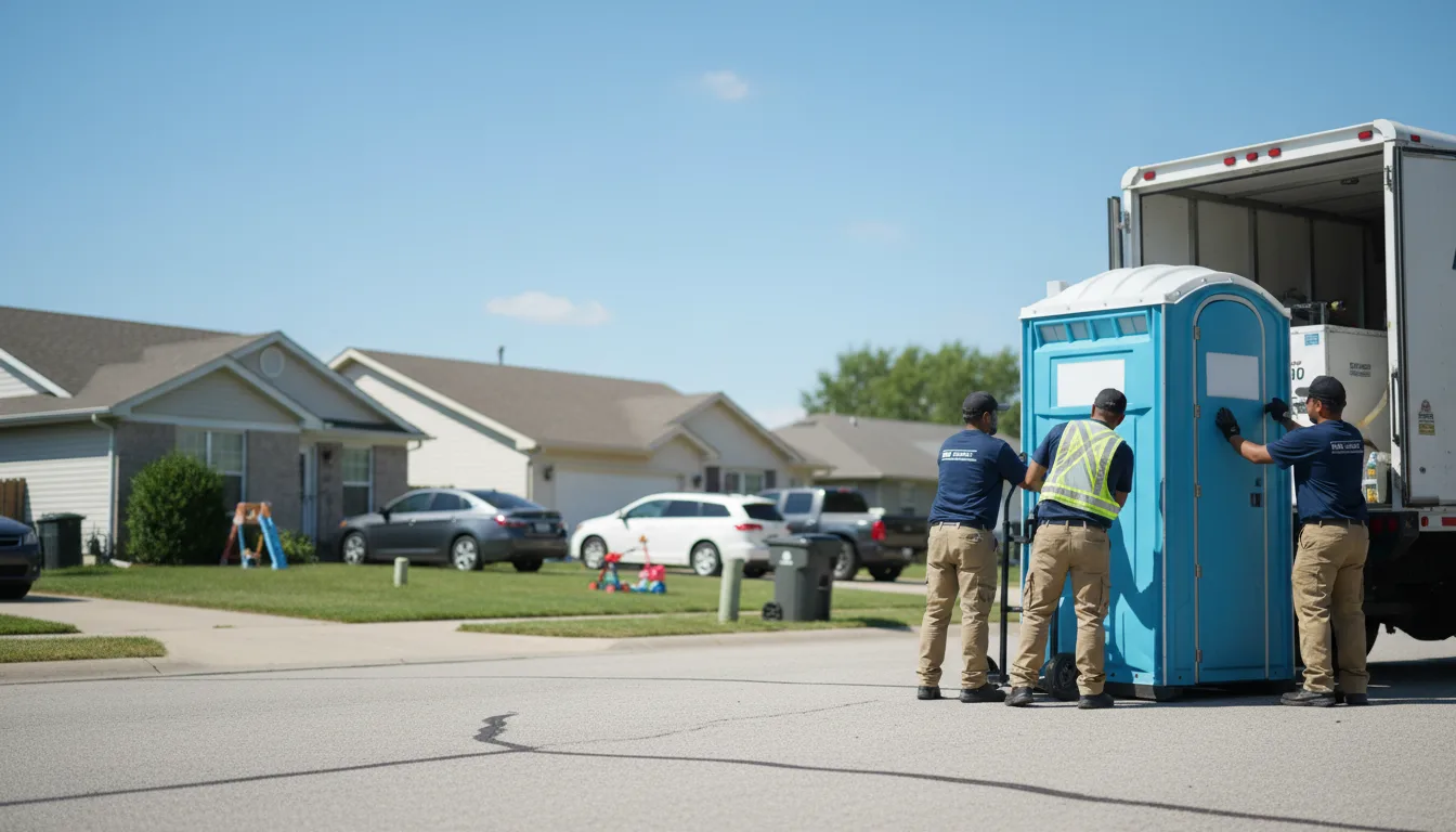 Standard Porta Potty Rentals in Mazon, IL near me